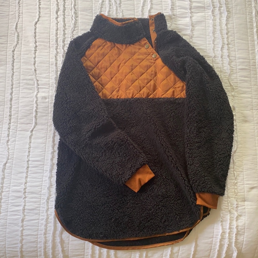 Sherpa pullover